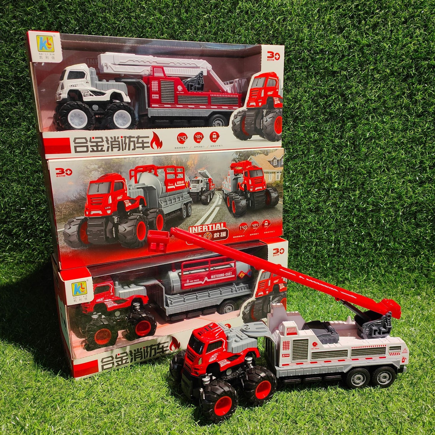 Camion-citerne à pétrole en alliage pour enfants