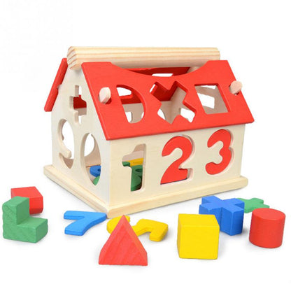 Maison numérique pour enfants, Maison de la sagesse, Paires numériques mignonnes, Jouets éducatifs d'éveil