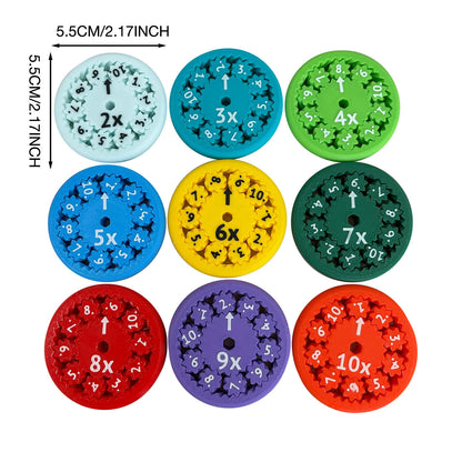 Jeux de mathématiques avec toupies anti-stress, jeux de casse-tête mathématiques pour les doigts, jeux de mathématiques, jeux de multiplication pour ordinateur