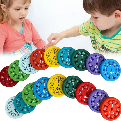Jeux de mathématiques avec toupies anti-stress, jeux de casse-tête mathématiques pour les doigts, jeux de mathématiques, jeux de multiplication pour ordinateur